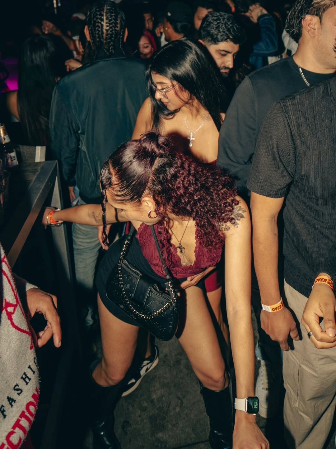 Happy crowd at Zona Rosa Latin club